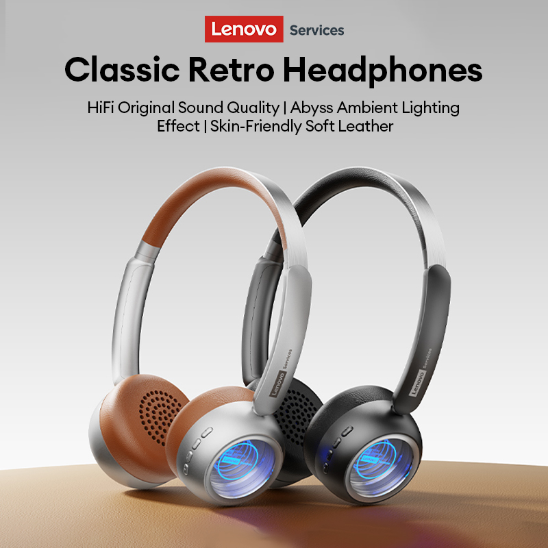 Retro Gaming Cable - Cuffie Bluetooth 6.0 Lenovo LS101 Retro