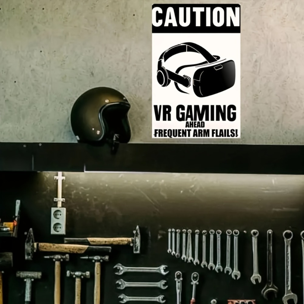 1 Pezzo Targa in Metallo VR Ga - Retro Gaming Vr recensione e prezzo
