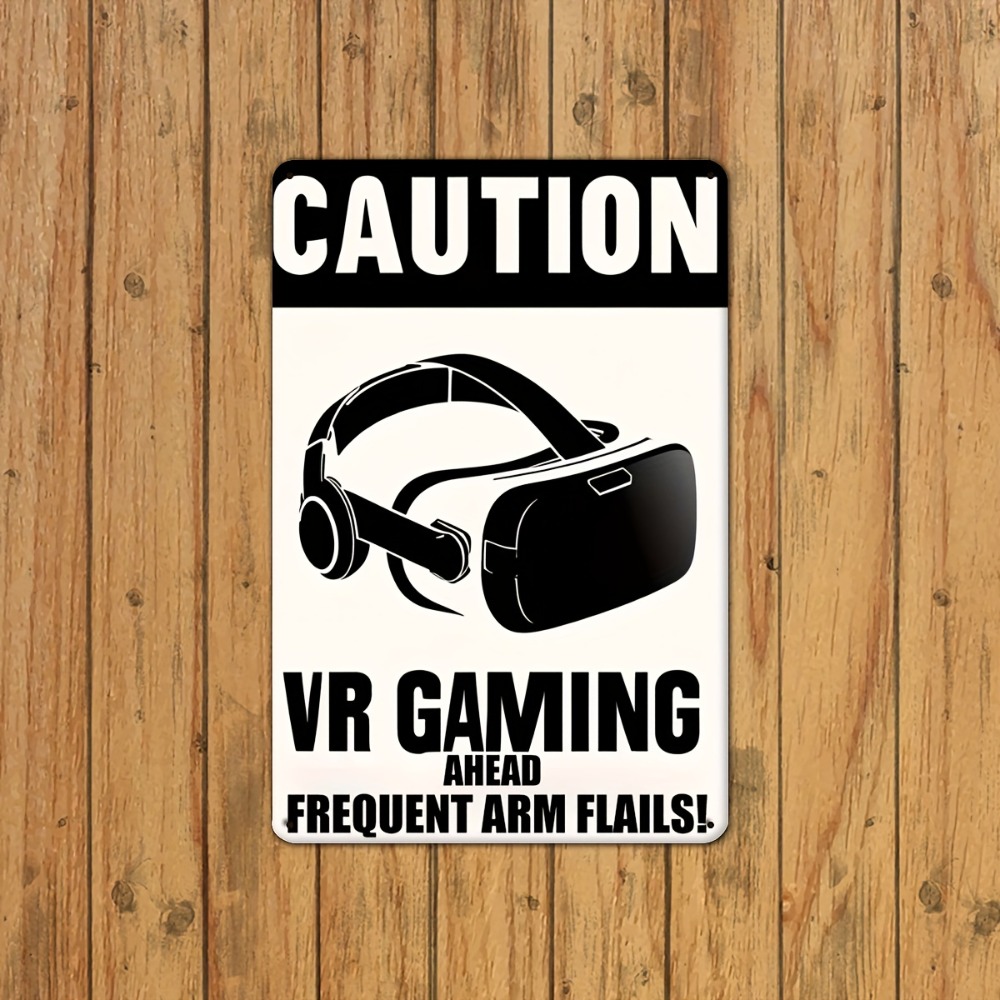 1 Pezzo Targa in Metallo VR Ga - Retro Gaming Vr recensione e prezzo