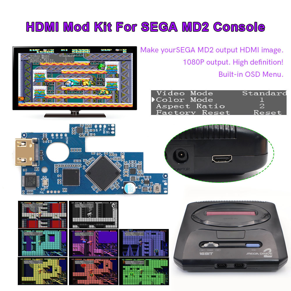 Hispeedido SEGA MD2 HDMI Per S - Retro Gaming Cable recensione e prezzo