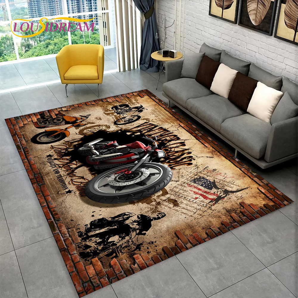 Tappeto per moto Vintage retrò - Retro Gaming Rug recensione e prezzo