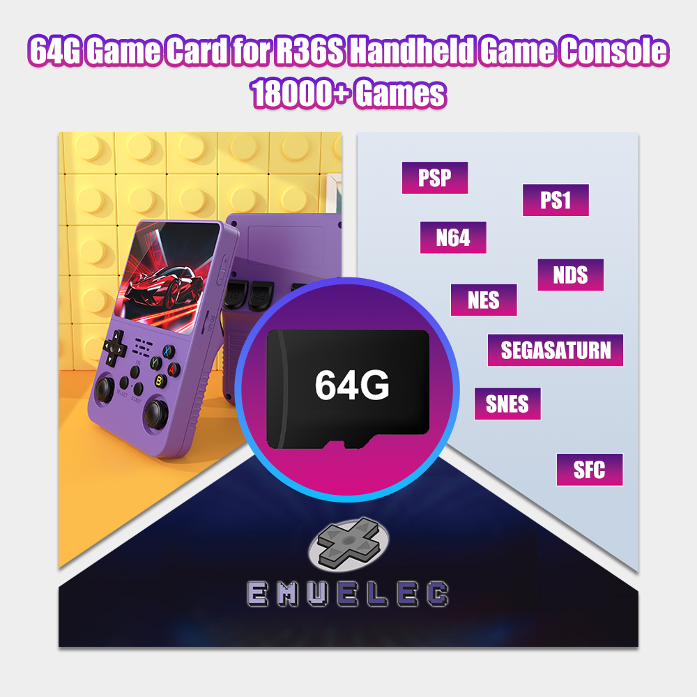 Scheda TF di gioco 64G per con - Retro Gaming Station recensione e prezzo