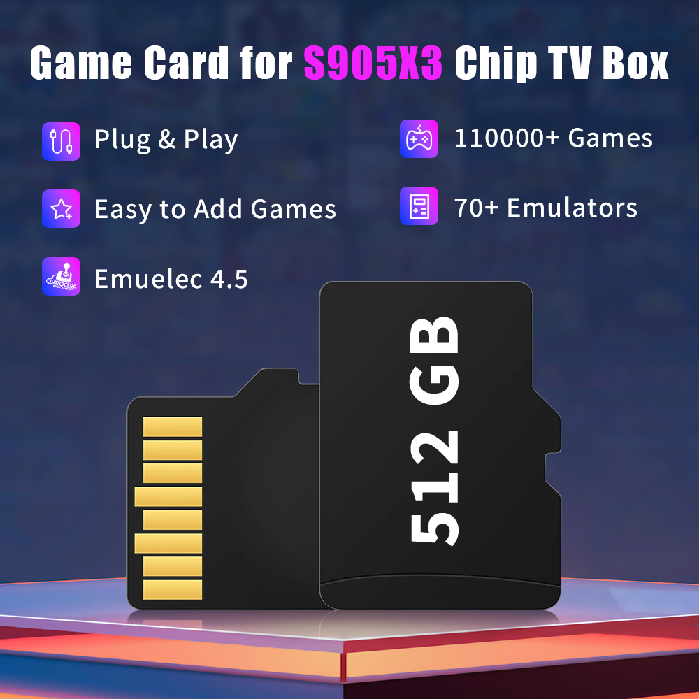Game TF Card per S905X3 Chip T - Retro Gaming Station recensione e prezzo